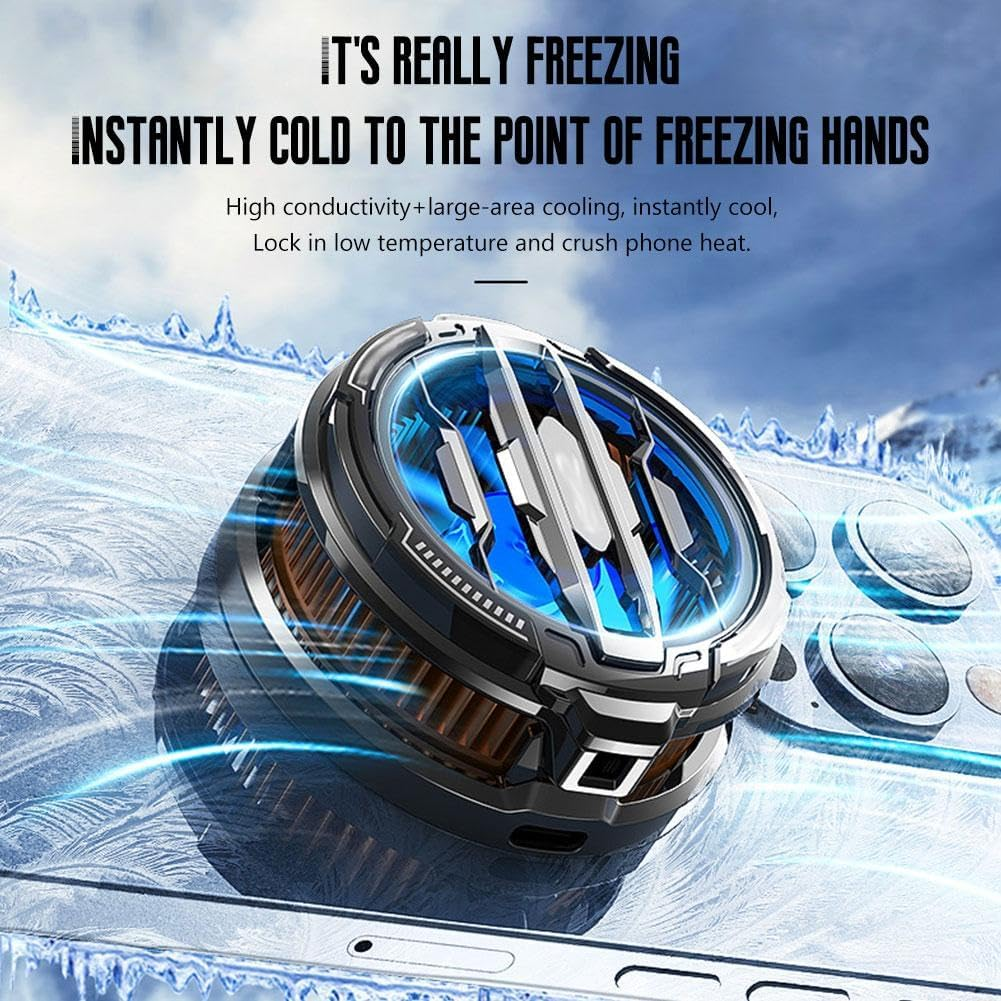 CX08 Pro Cell Phone Type-C Magnetic Fan Powerful and Quiet Cooling CX08 Pro Cell Phone Type-C Magnetic Fan Powerful and Quiet Cooling